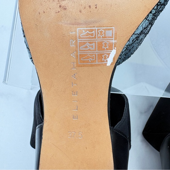 Elie Tahari Open Toe Strappy Indra High-Heel with Neoprene leather - Picture 10 of 15